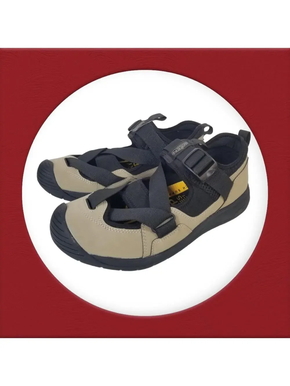 KEEN Zerraport II Trail Sandals Trekking Shoes Hiking Water Shoes Men Size 10.5